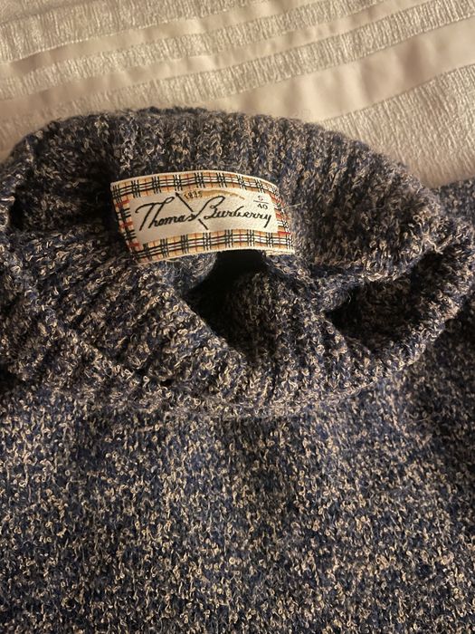 Camisola meia manga gola alta Thomas Burberry