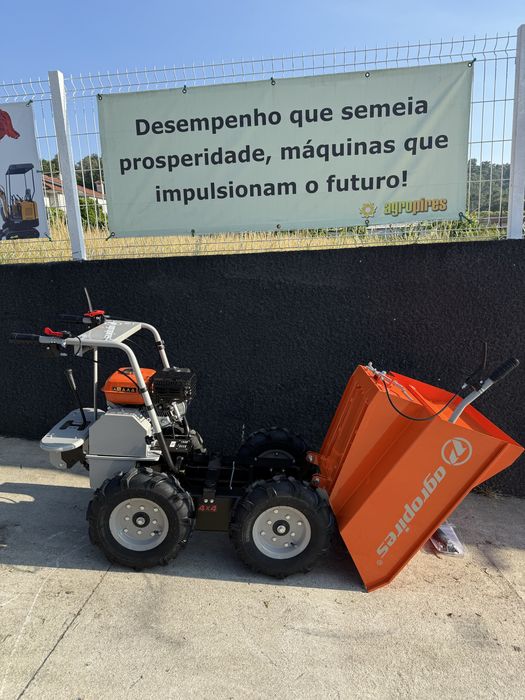 Mini dumper a gasolina 400 kg