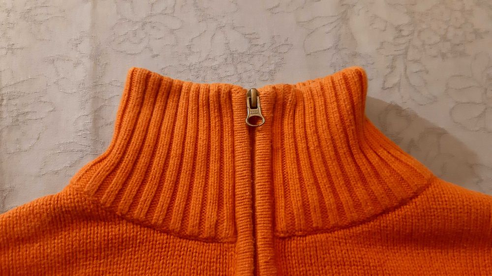 Camisola em algodão laranja Quebramar