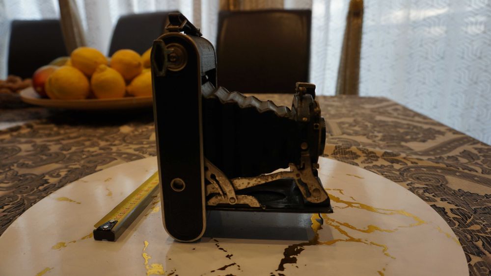 Aparat fotograficzny "miechowy" marki NAGEL -model VOLLENDA