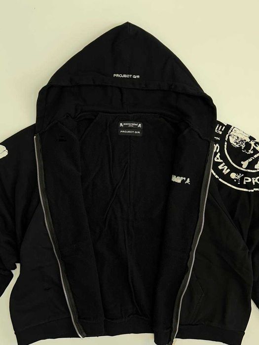 Project Grailz GR Mastermind zip up чорна зіпка зипка худи кофта худі