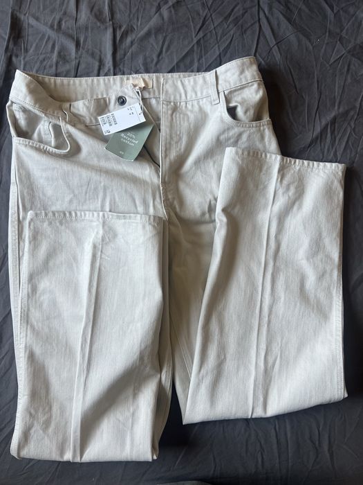 Джинси світло-бежеві H&M Premium  р.40