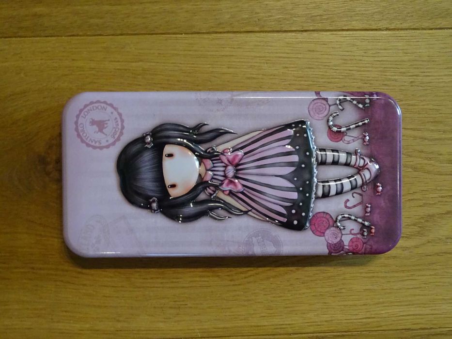 Piórnik Santoro Gorjuss blaszany