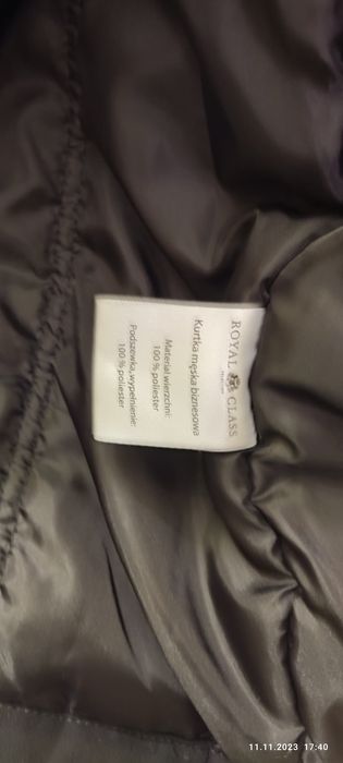 Kurtka męska biznesowa