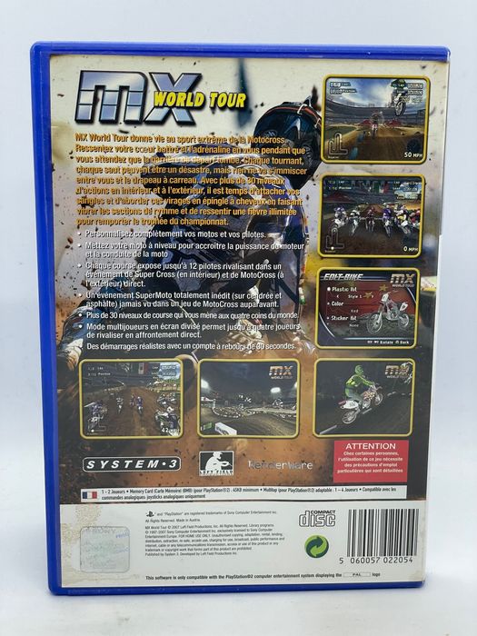 MX World Tour PS2 Po Angielsku