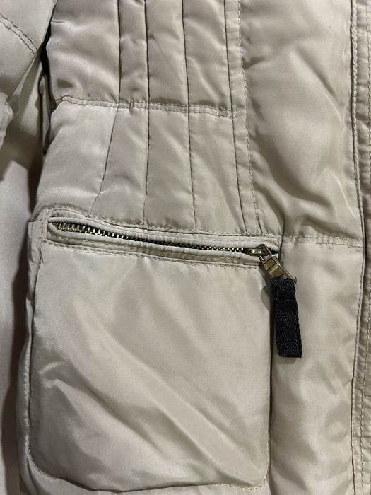 Куртка Zara basic бежева розмір S