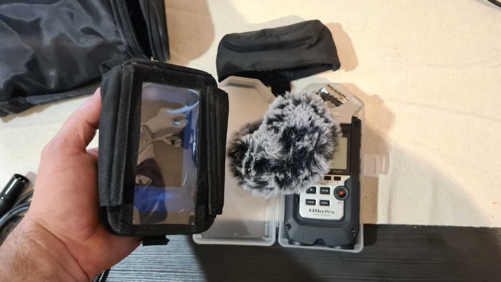 zoom h4n pro + acessorios