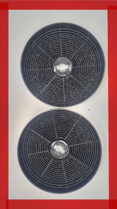 Filtr węglowy Beko, okrągły. KOMPLET, NOWE.