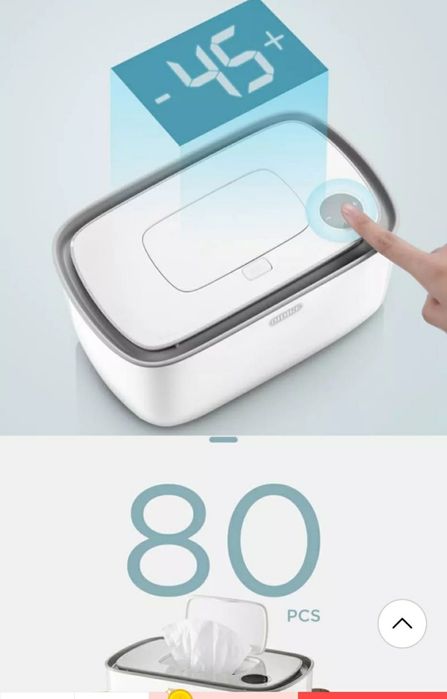 Aquecedor de toalhitas