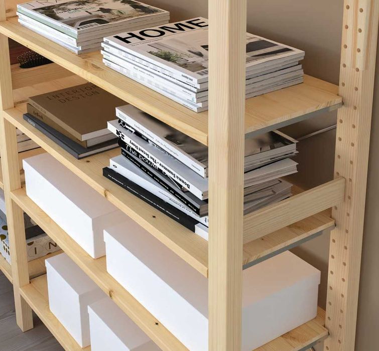 Estantes madeira pinho IKEA IVAR (bastantes) novas