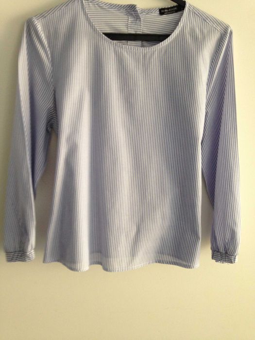 Blue Thin-Striped Shirt
