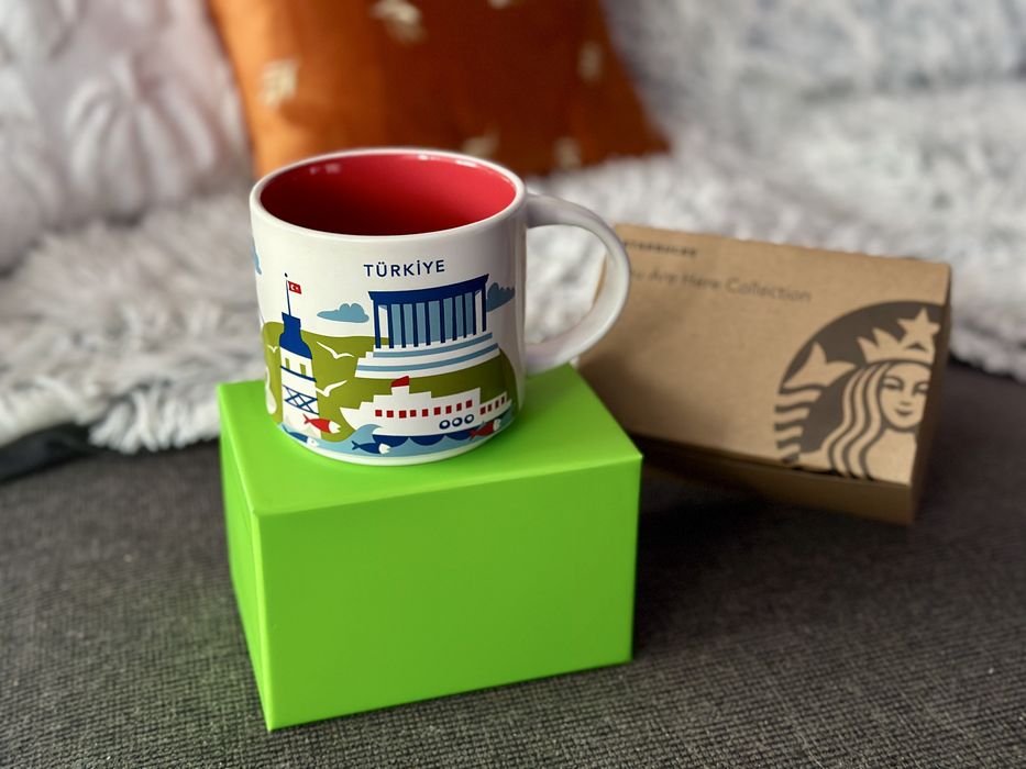 Нова чашка Starbucks Turkey Турція колекція You are here collection