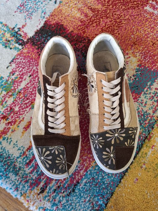 Buty vans patchwork