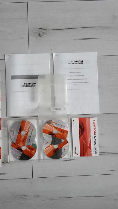 Program nawigacja samochodowa tomtom na płytach Europa palmtop