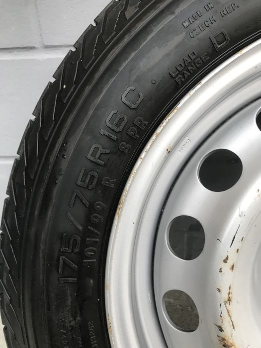 Колесо запаска mercedes 175/75/16 C