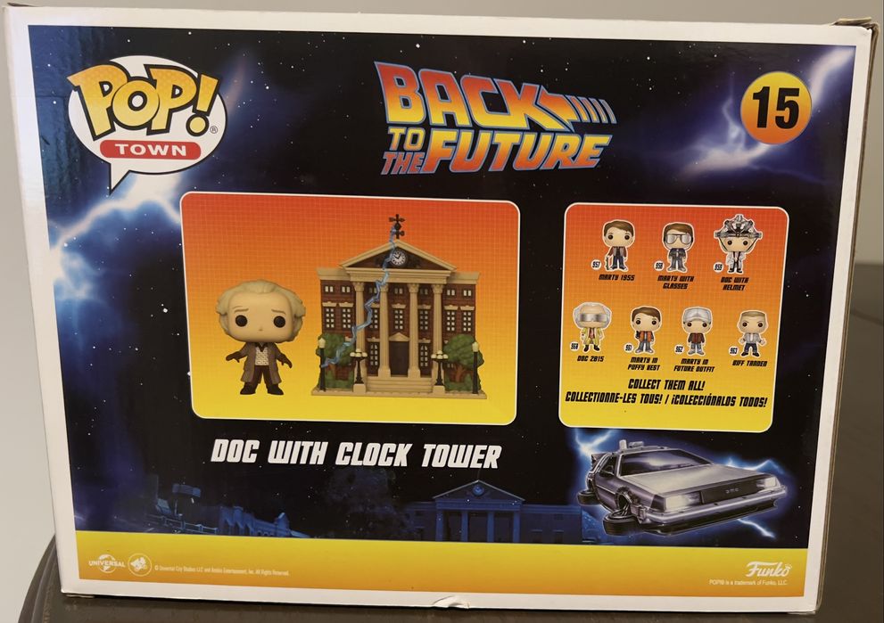 Funko Pop Back to the Future - Doc with clock tower