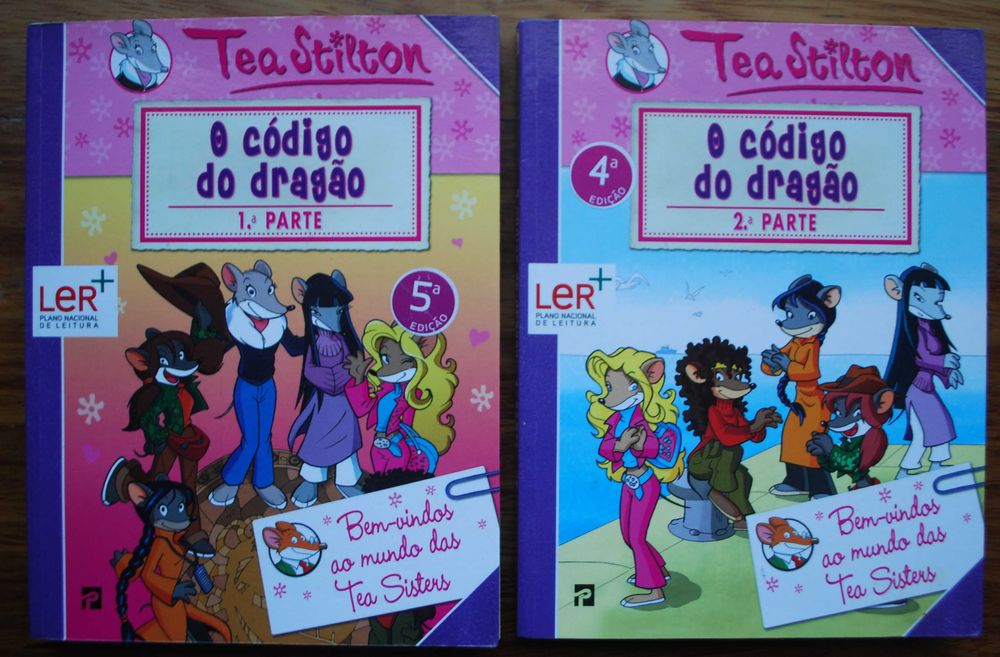O Código do Dragão - Tea Sisters (1ª Parte e 2ª Parte) de Tea Stilton