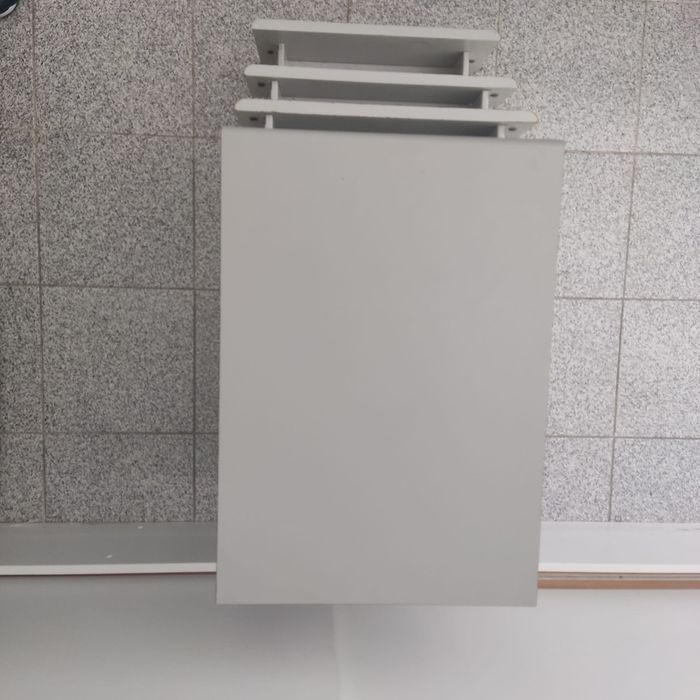 Modulo Gavetas p/ Secretária Cinzenta Clara