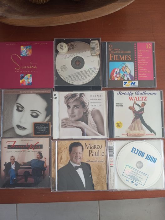CD e coletâneas vários estilos musicais classica blues rock
