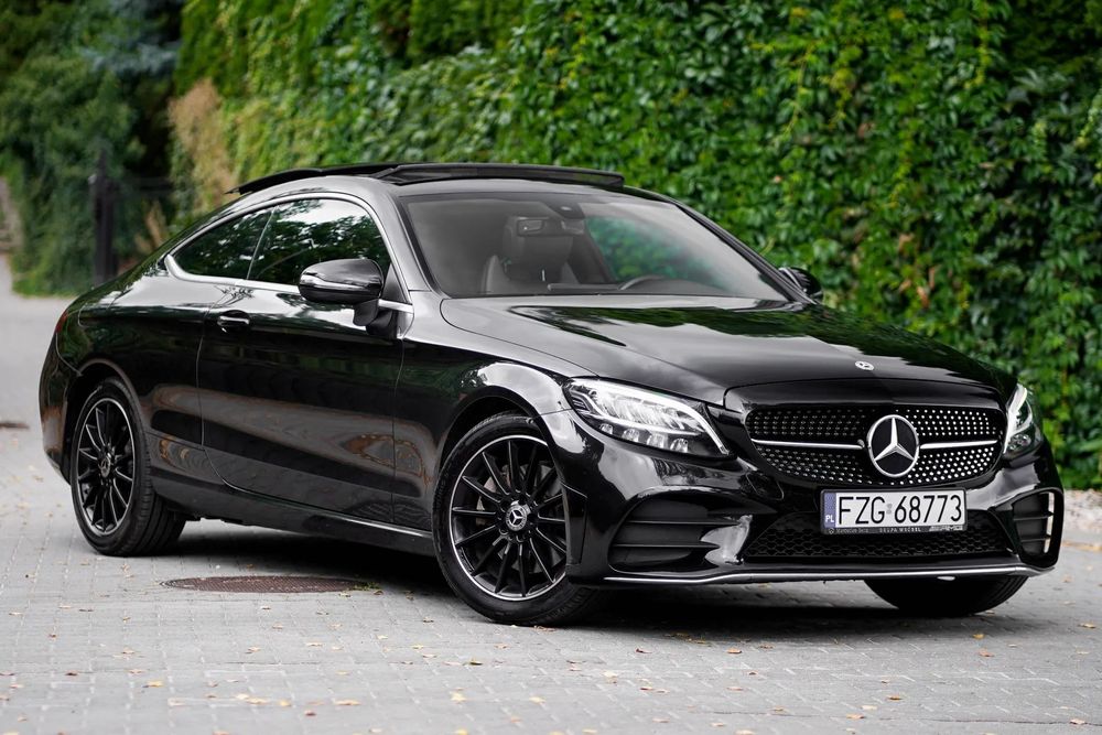 Mercedes-Benz Klasa C 2.0 258 KM * Lift * 2019 rok * Coupe * Led Performance * 79 800 km