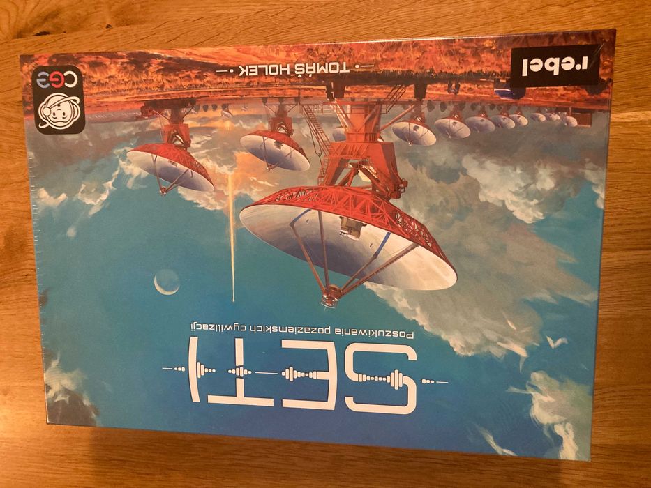 Gra planszowa SETI, folia