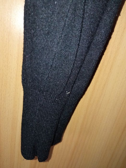 czarne legginsy a la rajstopy shine