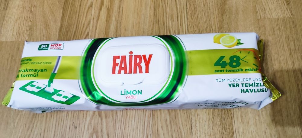 FAIRY wkłady do mopa nawilżane ścierki