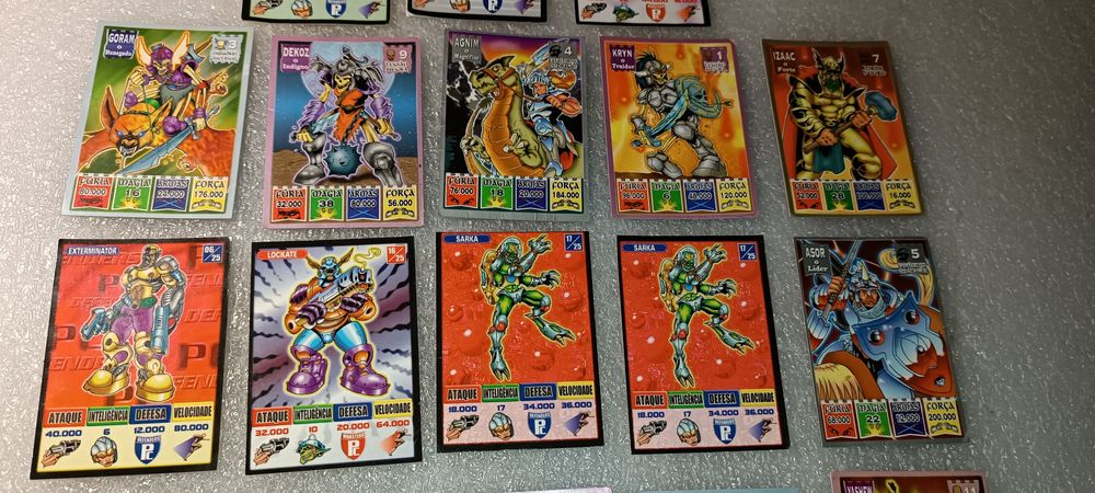 Lote 23 cromos coleção bollycao kaos