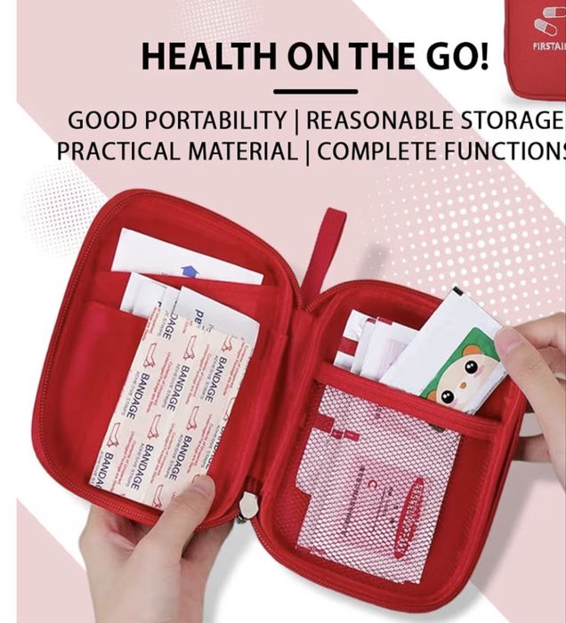 Mala de medicamentos para viagem - nova