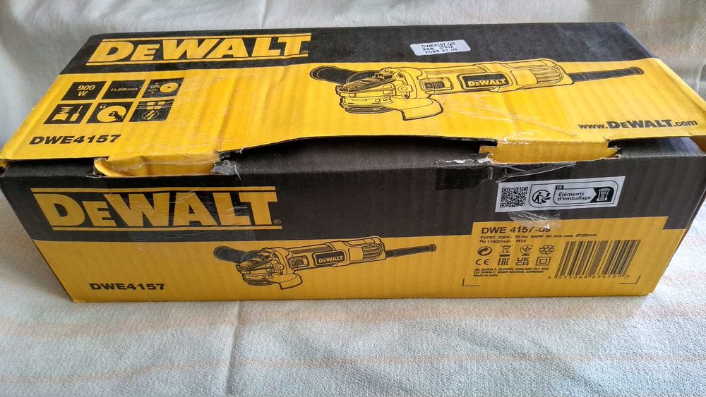 DeWALT DWE4157 Кутова Шліфмашина Болгарка НОВА!