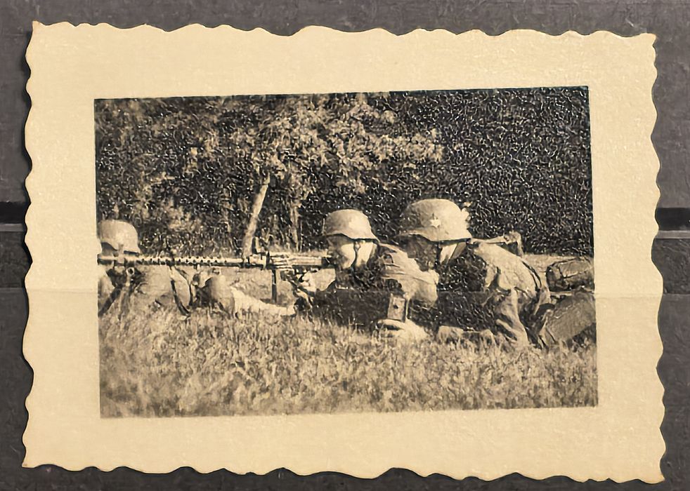 Militaria trincheira. Fotos da Wehrmacht em combate 1939/45