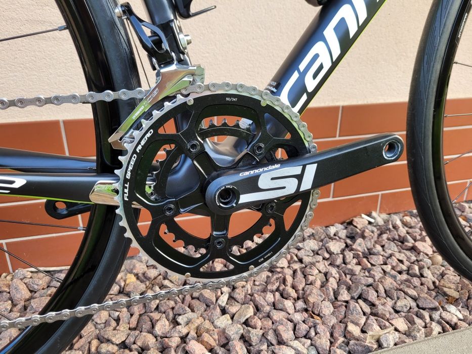 Rower szosowy CANNONDALE SYNAPSE SI * karbon * hydraulika tarcze * Shimano 105 2x11 * 54 cm