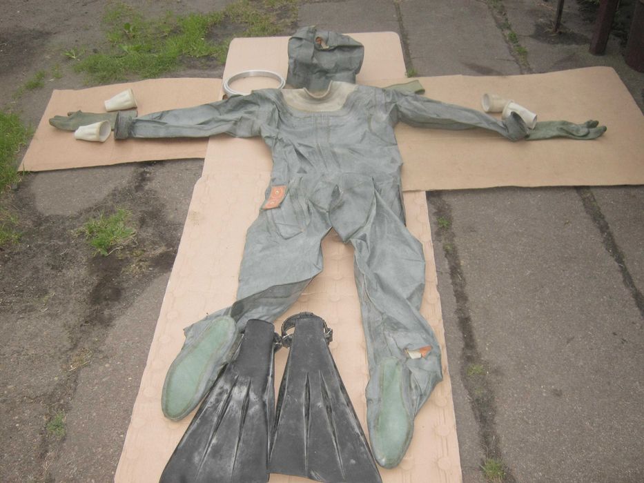 skafander nurkowy suchy pw-2 foka