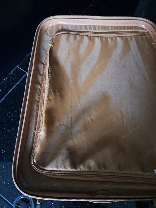 Mała walizka podróżna Spilbergen 30 l czarno-brązowa