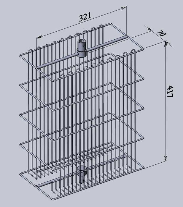 Кремовалка для меда Миксер-кремовалка Mедогонки 2-3-4-х рамочні