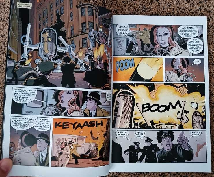 BD - Lobster Johnson: The Pirate's Ghost and Metal Monsters of Midtown