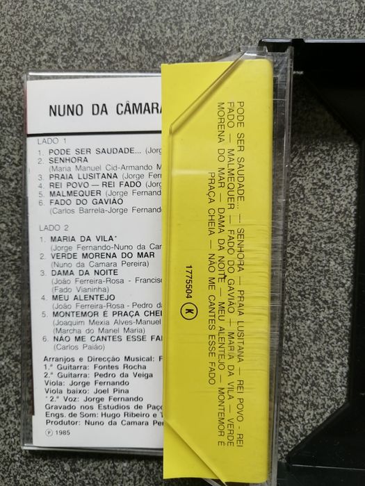 Nuno da Câmara Pereira cassete
