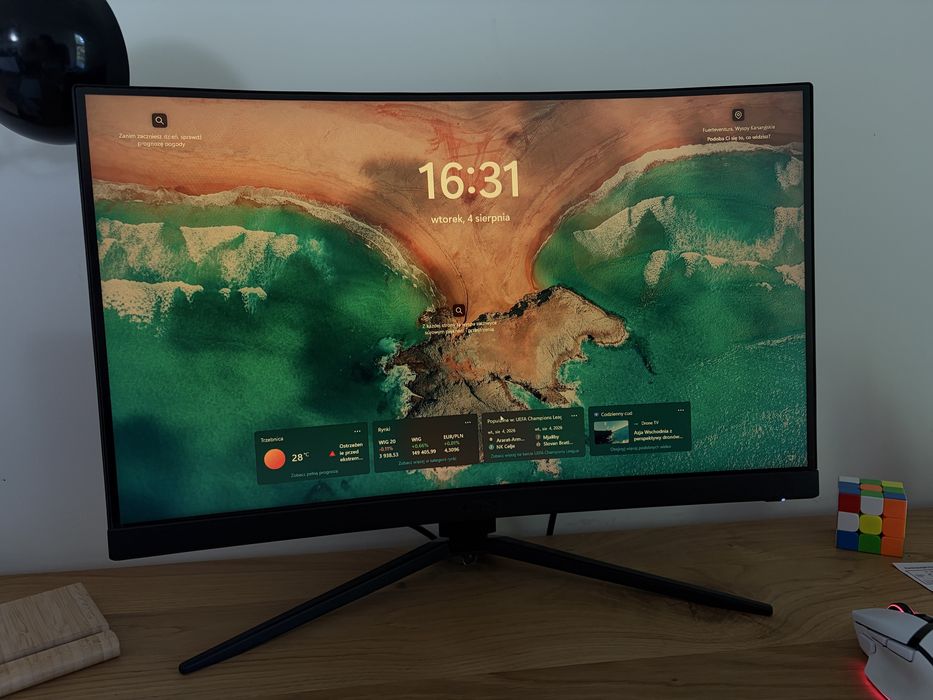 MSI Optix MAG241C 23.6” Curved 144 Hz – stan idealny, odbiór osobisty
