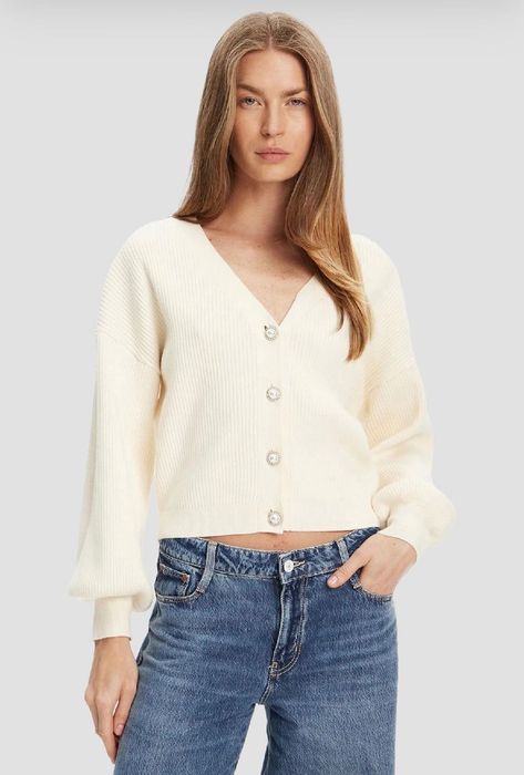 Кардиган GUESS новий з біркою | білий | XS