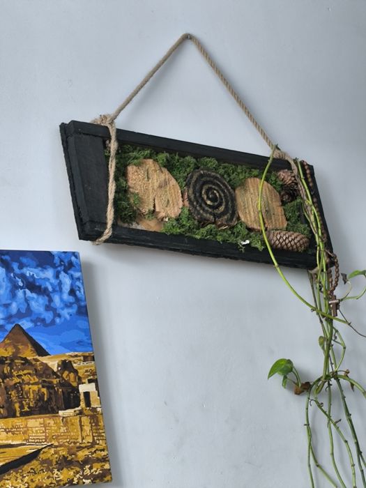 Obraz natura lite drewno