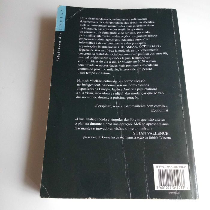 "Visões de Um Futuro Passado: O MUNDO EM 2020 – Reflexões de 1994