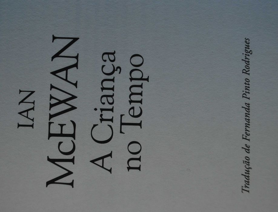 A Criança no Tempo de Ian McEwan
