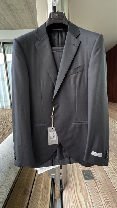 Fato Canali de corte clássico made in italy