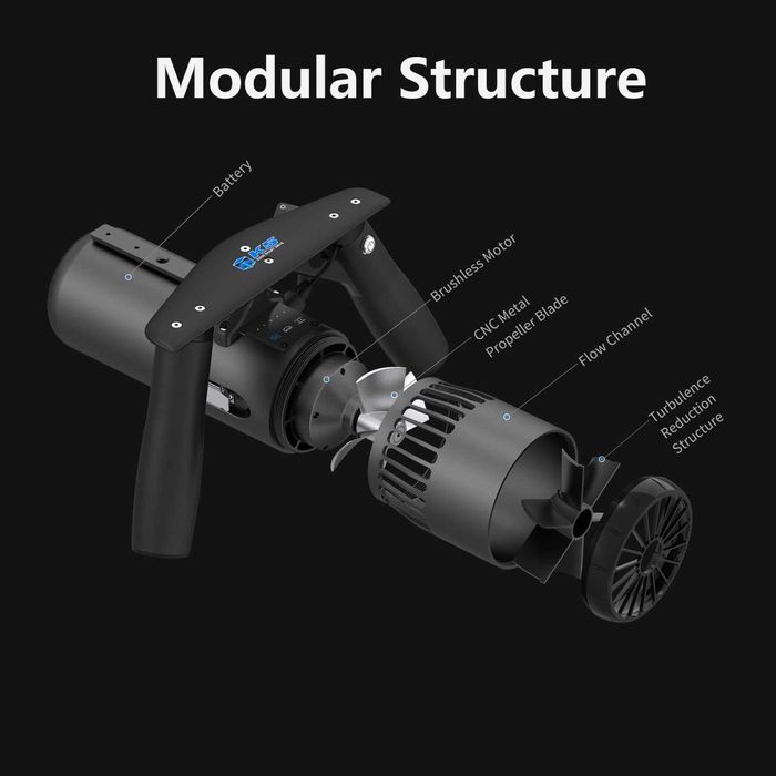 Skuter Podwodny 550w Do Nurkowania Snorkelingu Akwalung K5 Smart Dive