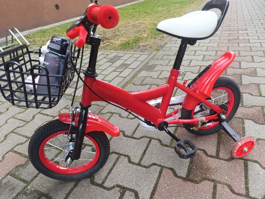 Rowerek 12 cali czerwony