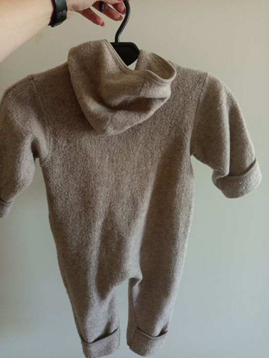 Kombinezon Engel Natur z wełny merino 100% | rozmiar 74/80