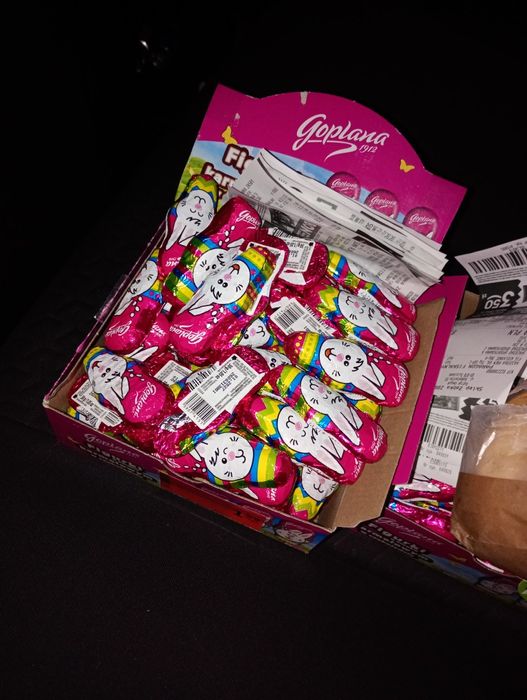 Czekoladowe zające z karmelem Goplana