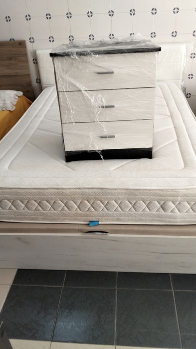 Cama completa com tudo