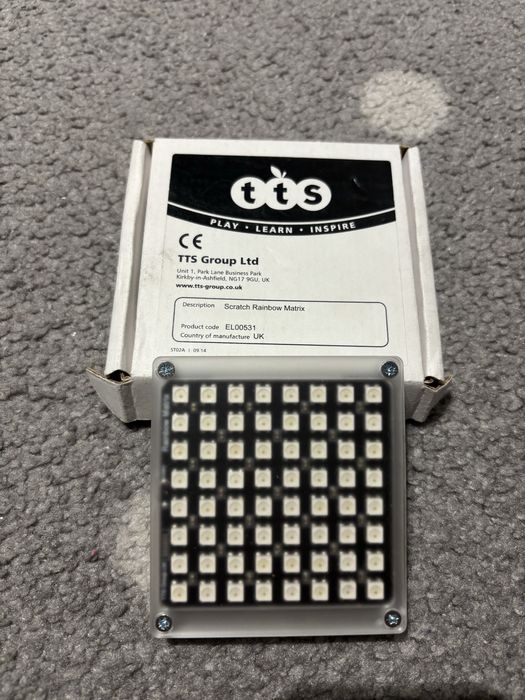 TTS Scratch Led Rainbow Matrix
