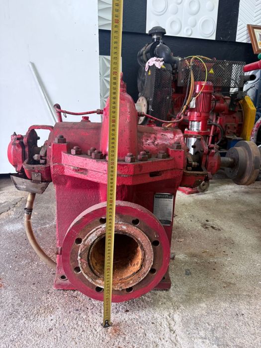 Bomba centrífuga horizontal industrial